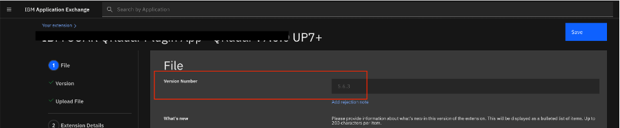 Version verification